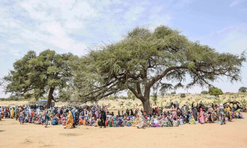 Thousands of Sudanese make perilous trek to safety in Chad