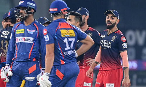 Fiery Kohli fined again after IPL post-match row Fiery Kohli fined again after IPL post-match row