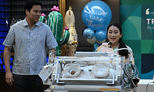 Thai PM frontrunner hails new baby as ‘secret power’ Thai PM frontrunner hails new baby as ‘secret power’