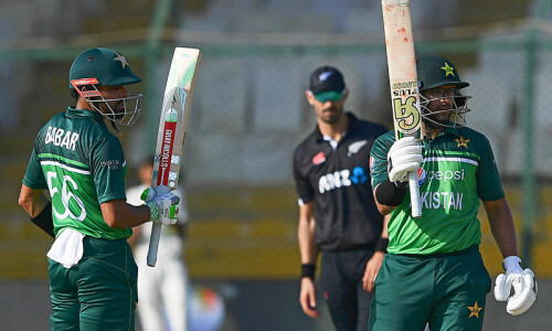Imamul Haq and Babar Azam guide Pakistan to 287-6 in third New Zealand ODI