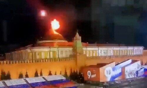 Moscow says US behind Kremlin drone attack, Russian forces target Kyiv