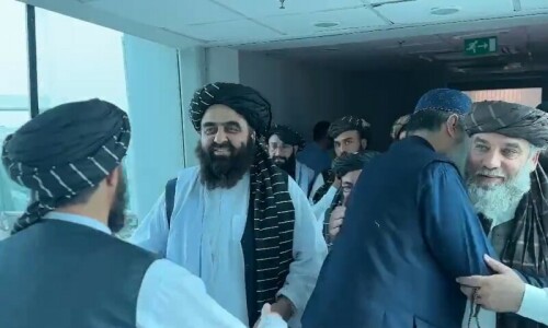 Afghan foreign minister Muttaqi arrives in Islamabad on 4-day visit Afghan foreign minister Muttaqi arrives in Islamabad on 4-day visit