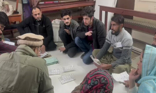 Vote counting under way as polling concludes in Sindh for vacant LG seats