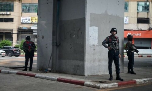 Convoy carrying diplomats ‘attacked’ in Myanmar Convoy carrying diplomats ‘attacked’ in Myanmar