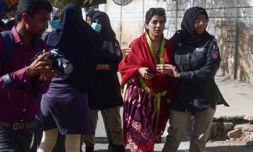 46 suspects detained during protests in Karachi over Imran&rsquo;s arrest remanded