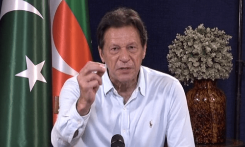 PTI chief calls for peaceful protests to &lsquo;save&rsquo; Supreme Court