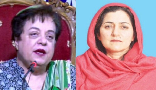 Police ‘disregard’ IHC order, detain Mazari, Senator Naz again Police ‘disregard’ IHC order, detain Mazari, Senator Naz again