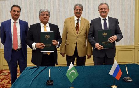 Pakistan, Russia sign deal to boost economic cooperation Pakistan, Russia sign deal to boost economic cooperation