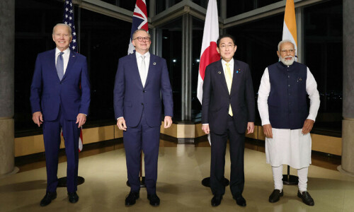 Quad countries make thinly veiled swipe at Beijing