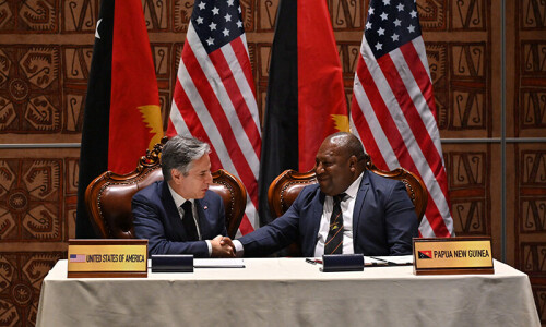 Papua New Guinea, US sign security pact with eye on China