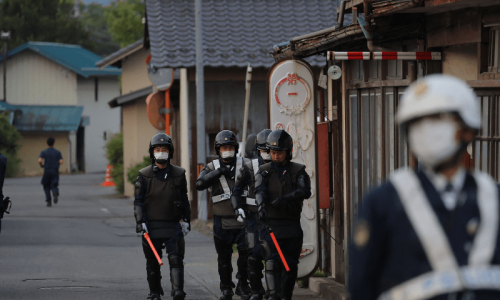 Shooting and stabbing attack kills two cops, woman in Japan Shooting and stabbing attack kills two cops, woman in Japan