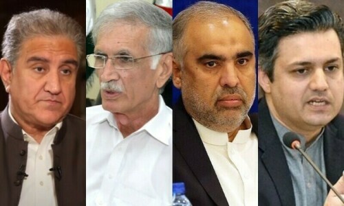 PTI appoints team for talks but finds no takers PTI appoints team for talks but finds no takers
