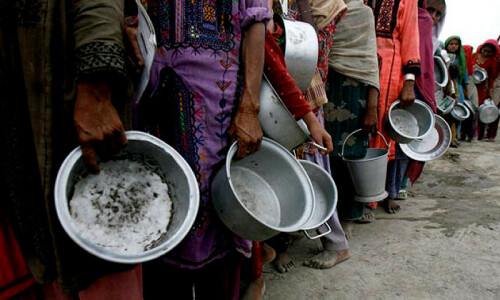 Pakistan designated ‘very high concern’ area in food insecurity Pakistan designated ‘very high concern’ area in food insecurity