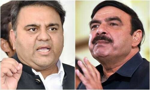 Fawad, Rashid ‘knew nothing’ about approval of Rs60bn adjustment Fawad, Rashid ‘knew nothing’ about approval of Rs60bn adjustment
