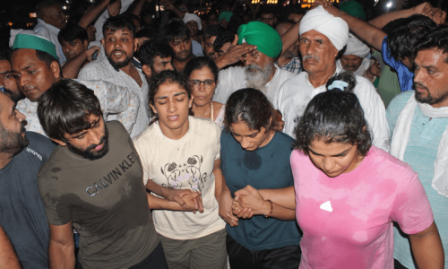 India asks protesting wrestlers to wait for police probe outcome India asks protesting wrestlers to wait for police probe outcome