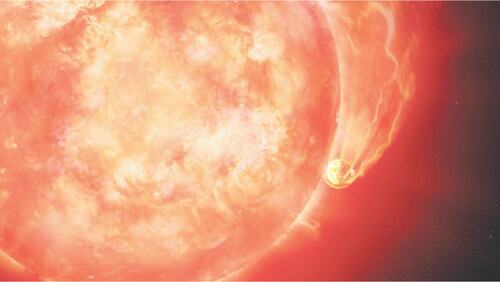 Star swallows planet in first glimpse of Earth’s likely end Star swallows planet in first glimpse of Earth’s likely end