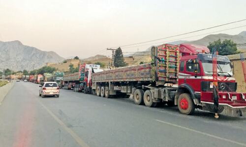 Trade with Afghanistan via Torkham on constant decline Trade with Afghanistan via Torkham on constant decline