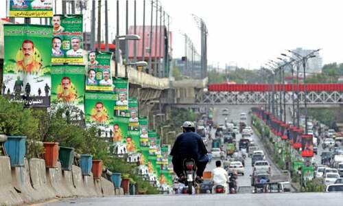 Pro-army banners spring up in Rawalpindi