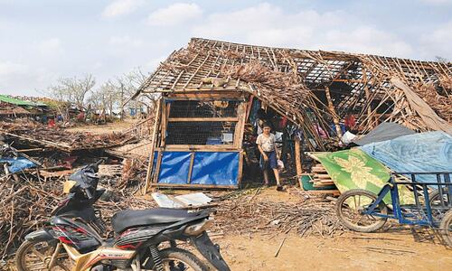 Cyclone Mocha heaps misery on Rohingya; toll in Myanmar rises to 81 Cyclone Mocha heaps misery on Rohingya; toll in Myanmar rises to 81