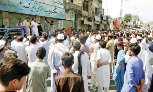 Swat people protest attack on school van