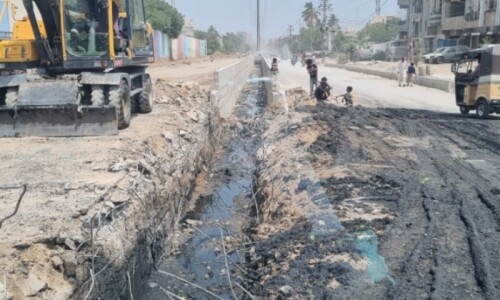 Why is Karachi dug up — District Central’s festival of roadworks Why is Karachi dug up — District Central’s festival of roadworks