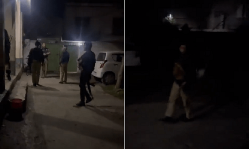 Murad Saeed&rsquo;s residence in Swat &lsquo;raided&rsquo; by police, claims PTI