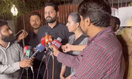 Lawyer Jibran Nasir returns home almost 24 hours after being ‘picked up’ Lawyer Jibran Nasir returns home almost 24 hours after being ‘picked up’