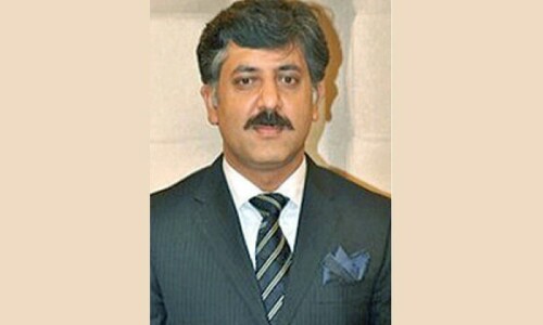 Ex-minister Sheikh Waqas booked on terrorism charges