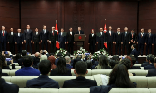 Erdogan sworn in for third term as Turkish president Erdogan sworn in for third term as Turkish president