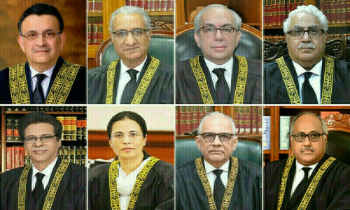 SC adjourns hearing on petitions against law curtailing CJP’s powers without any proceedings SC adjourns hearing on petitions against law curtailing CJP’s powers without any proceedings
