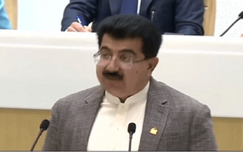 Sanjrani for strengthening Pakistan-Russia ties Sanjrani for strengthening Pakistan-Russia ties