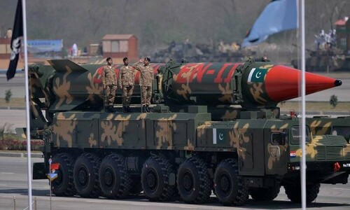 Defence budget goes up 13pc to Rs1.8tr