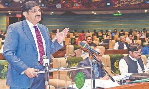 Rs143.5bn allocated in Sindh budget to maintain law & order Rs143.5bn allocated in Sindh budget to maintain law & order