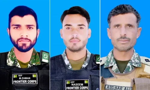 3 soldiers martyred in gun battle with terrorists in North Waziristan: ISPR 3 soldiers martyred in gun battle with terrorists in North Waziristan: ISPR
