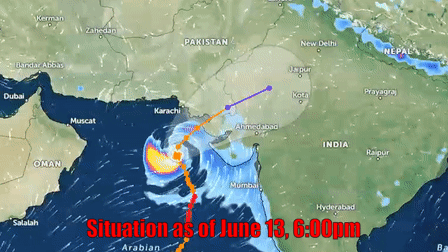 Evacuations under way as Biparjoy barrels toward Sindh’s coastal belt Evacuations under way as Biparjoy barrels toward Sindh’s coastal belt