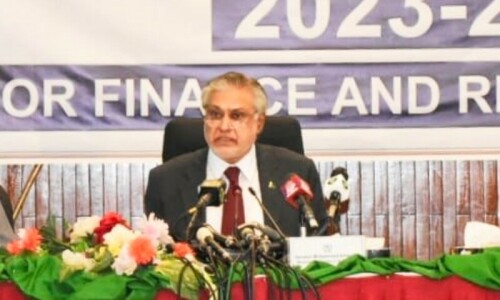 Editorial: Ishaq Dar’s spin on debt rescheduling has further damaged his credibility Editorial: Ishaq Dar’s spin on debt rescheduling has further damaged his credibility