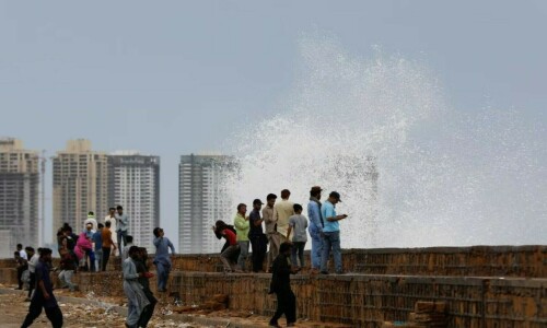 In pictures: Pakistan, India brace for Cyclone Biparjoy
