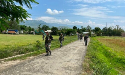 Indian minister&rsquo;s home set ablaze in violence-hit Manipur state