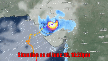 Ban on going into open sea lifted in Karachi after Cyclone Biparjoy weakens