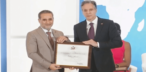 Washington honours Pakistani officer as anti-trafficking hero Washington honours Pakistani officer as anti-trafficking hero