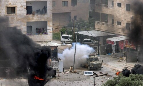 Five Palestinians killed as Israel deploys helicopters in West Bank