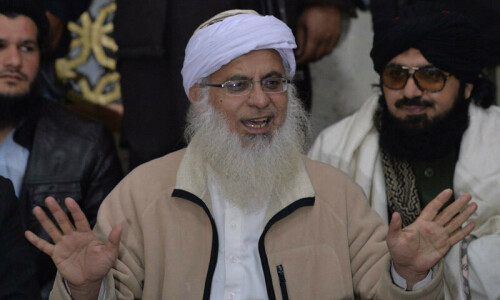 Lal Masjid cleric booked over terror charges after ‘opening fire’ at police Lal Masjid cleric booked over terror charges after ‘opening fire’ at police