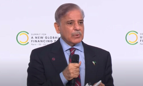 Global lenders would spend billions on war but only offer loans to flood-ravaged Pakistan: PM Shehbaz at Paris summit