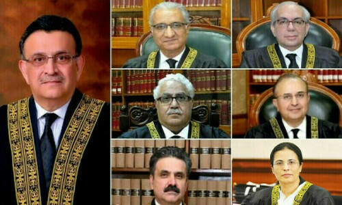 SC seeks full record of May 9 arrests after Isa ‘rises’ from bench SC seeks full record of May 9 arrests after Isa ‘rises’ from bench