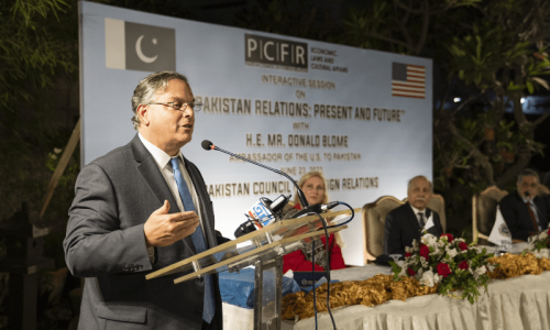 Blome calls for strengthening economic ties with Pakistan