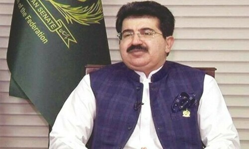 Acting President Sanjrani signs finance and election bills Acting President Sanjrani signs finance and election bills