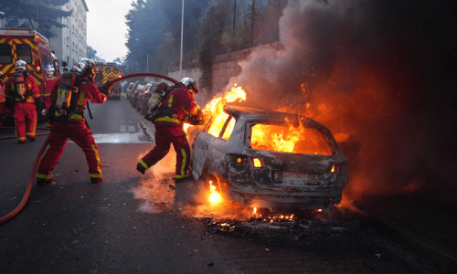 Protests flare up in France after police shoot teenager Protests flare up in France after police shoot teenager