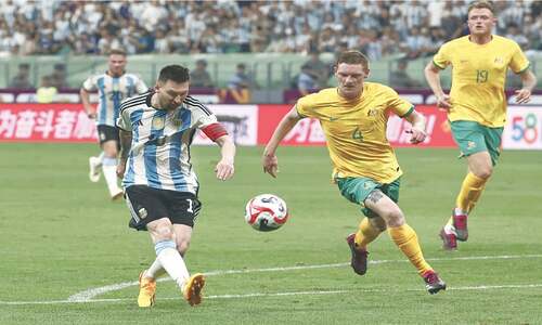 Messi nets his fastest Argentina goal in win over Australia
