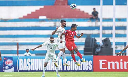 Pakistan end SAFF campaign with another loss Pakistan end SAFF campaign with another loss
