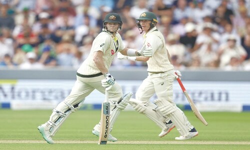 Labuschagne, Smith tighten Australia&rsquo;s grip on second Test